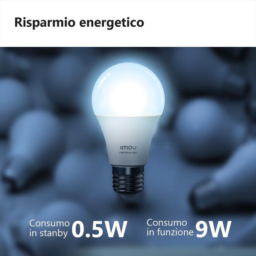 Immagine del prodotto IMOU - Lampadina Intelligente a Colori Wi-Fi BULB B5-Bianco
