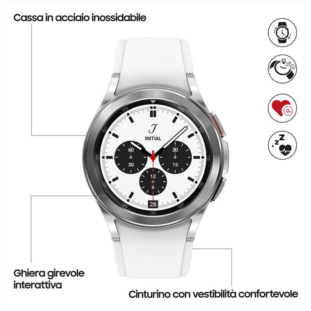 Immagine del prodotto SAMSUNG - GALAXY WATCH4 CLASSIC 42MM BT-Silver