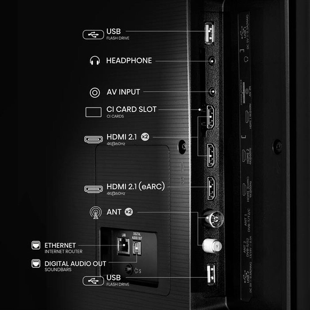 Immagine del prodotto HISENSE - Smart TV LED UHD 4K 75" 75A69N-NERO