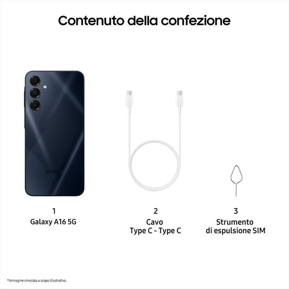 Immagine del prodotto TIM - SAMSUNG Galaxy A16 128GB-Black