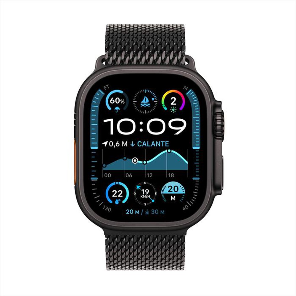Immagine del prodotto APPLE - Watch Ultra 2 GPS + Cellular 49mm Titanio-Nero - Loop Milanese Nero - L