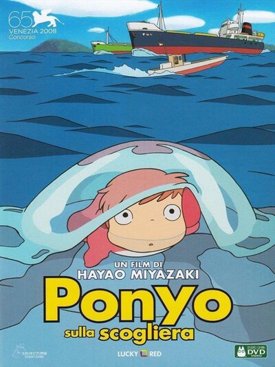 WARNER HOME VIDEO - Ponyo Sulla Scogliera