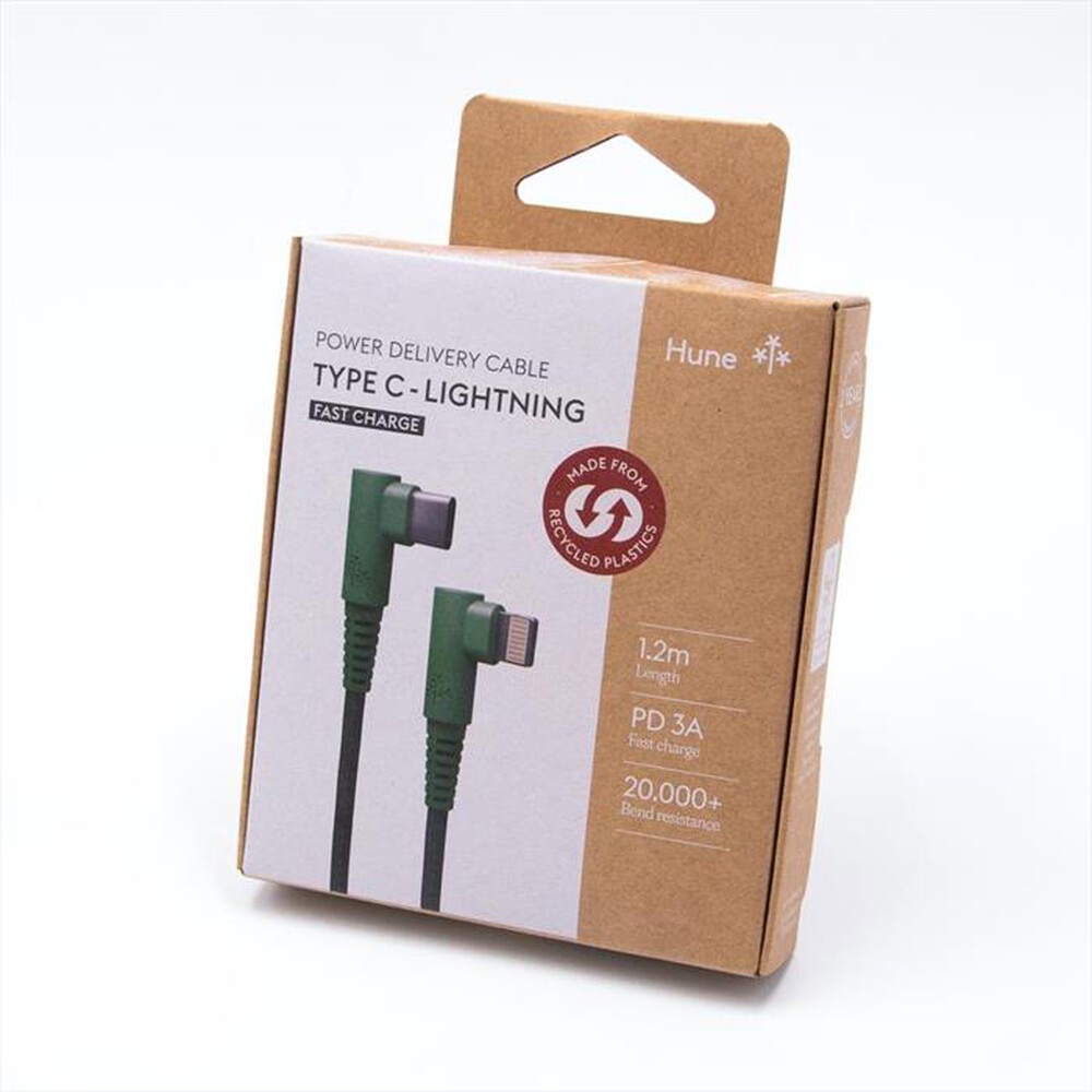 Immagine del prodotto HUNE - Cavo da USB-C a Lightning HIEDRA-CL-Verde Foresta