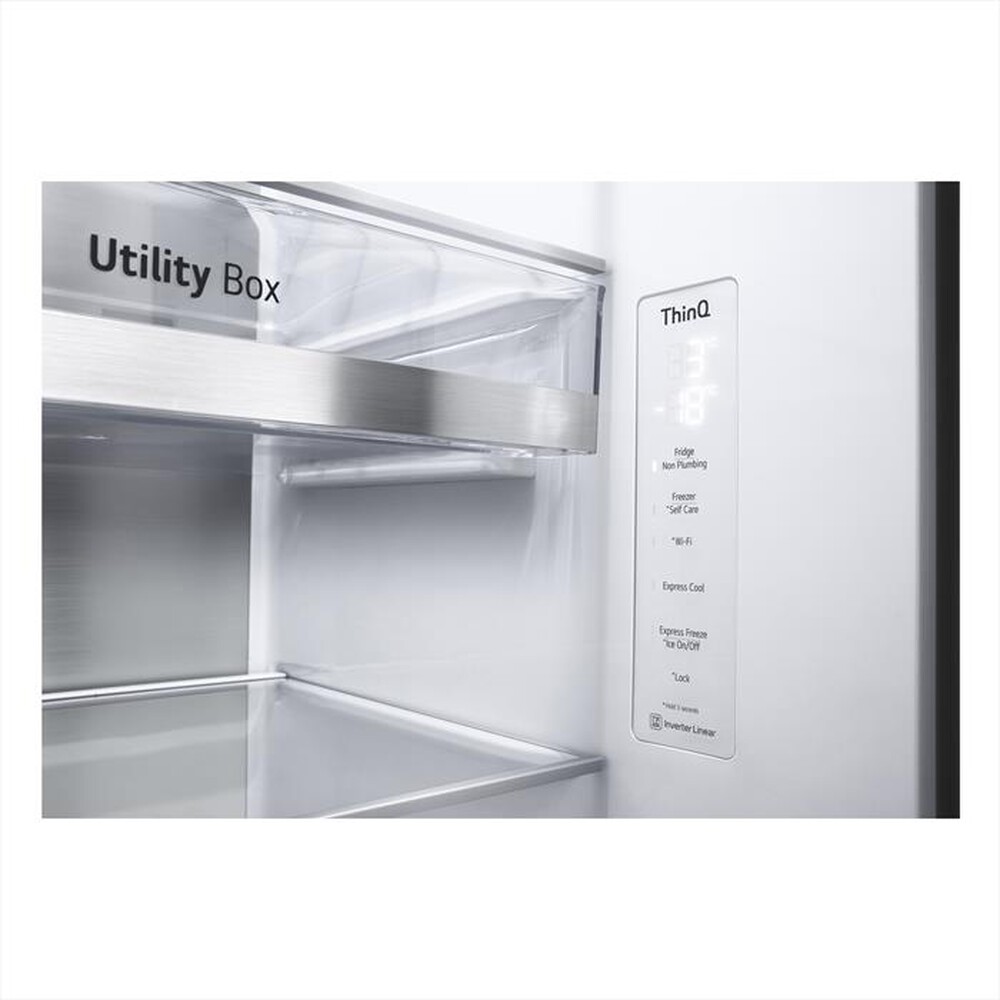 Immagine del prodotto LG - Frigorifero side by side GSXV91MCAE Classe E-Black