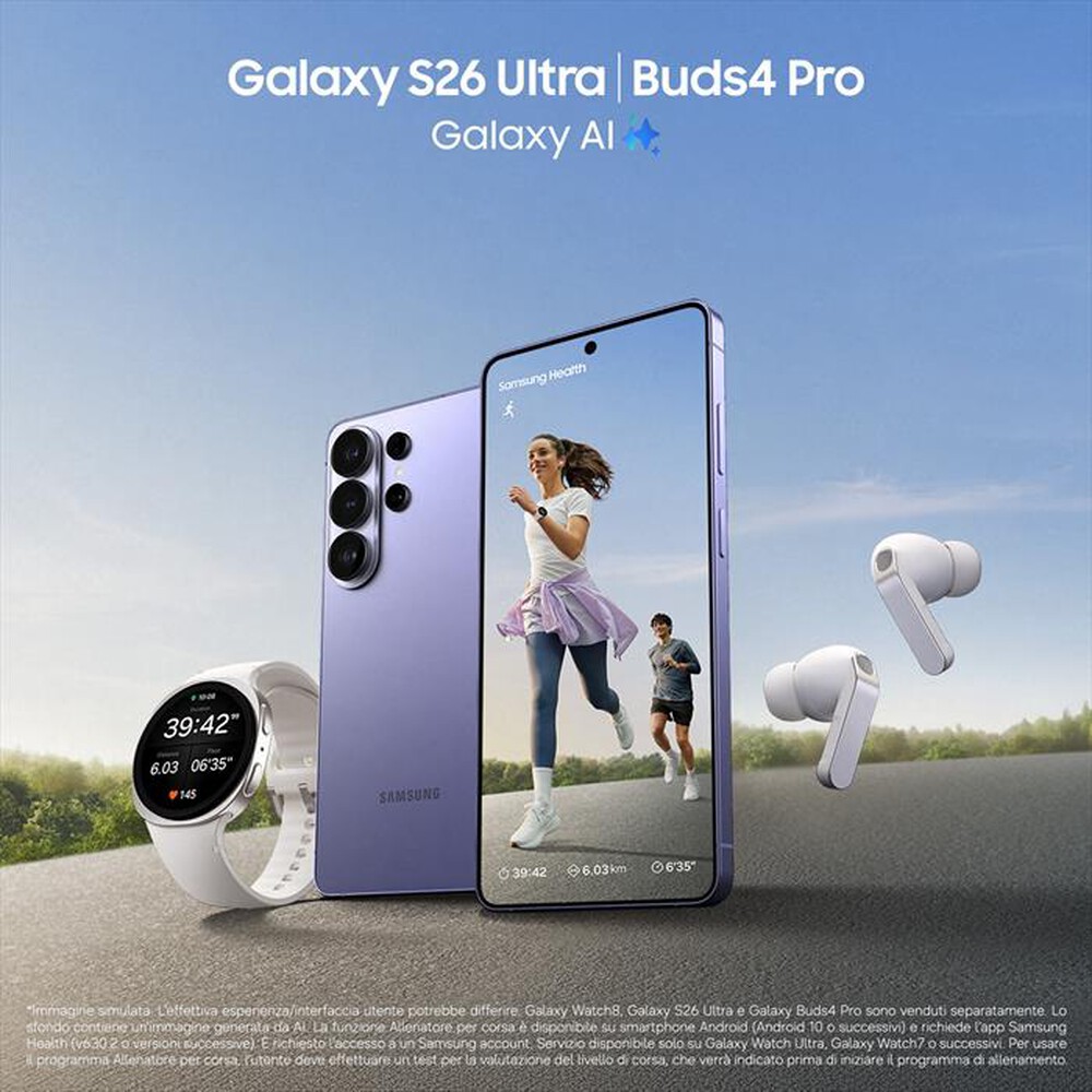 Immagine del prodotto SAMSUNG - Smartphone Galaxy S26 Ultra 512GB/12GB-Sky Blue