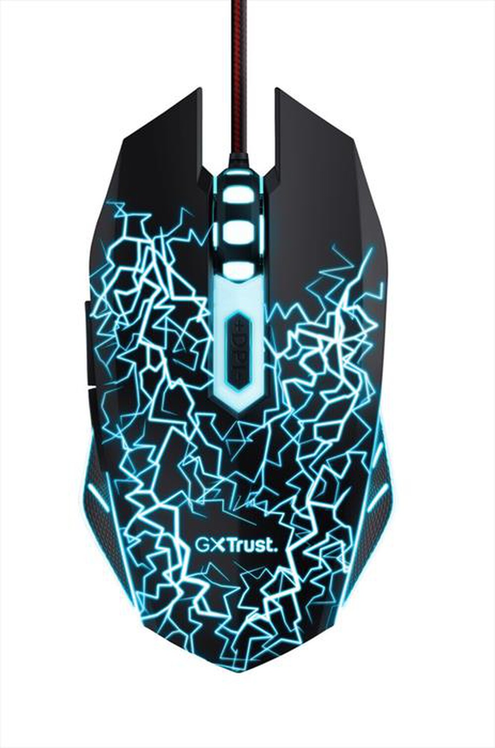 Immagine del prodotto TRUST - Mouse gaming GXT105X IZZA MOUSE-Black/Red