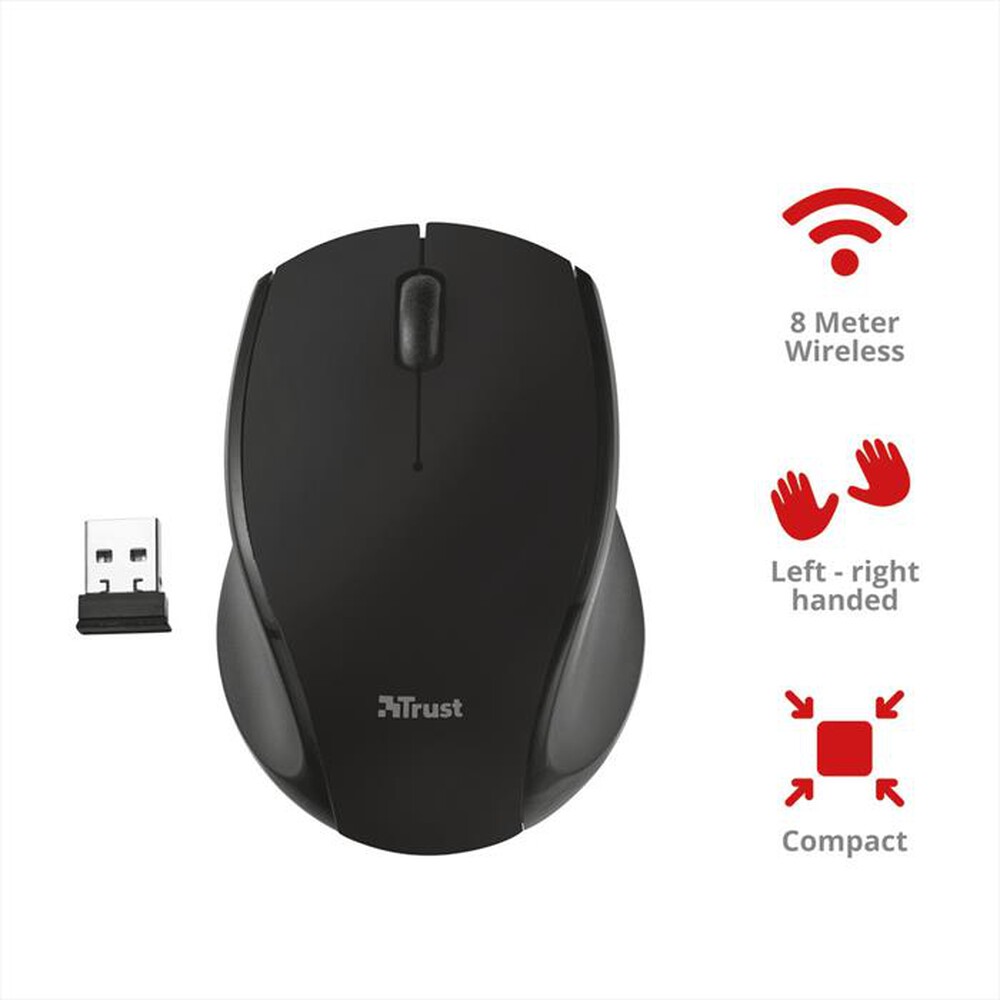 Immagine del prodotto TRUST - ONI WLESS MICRO MS BLK-Black