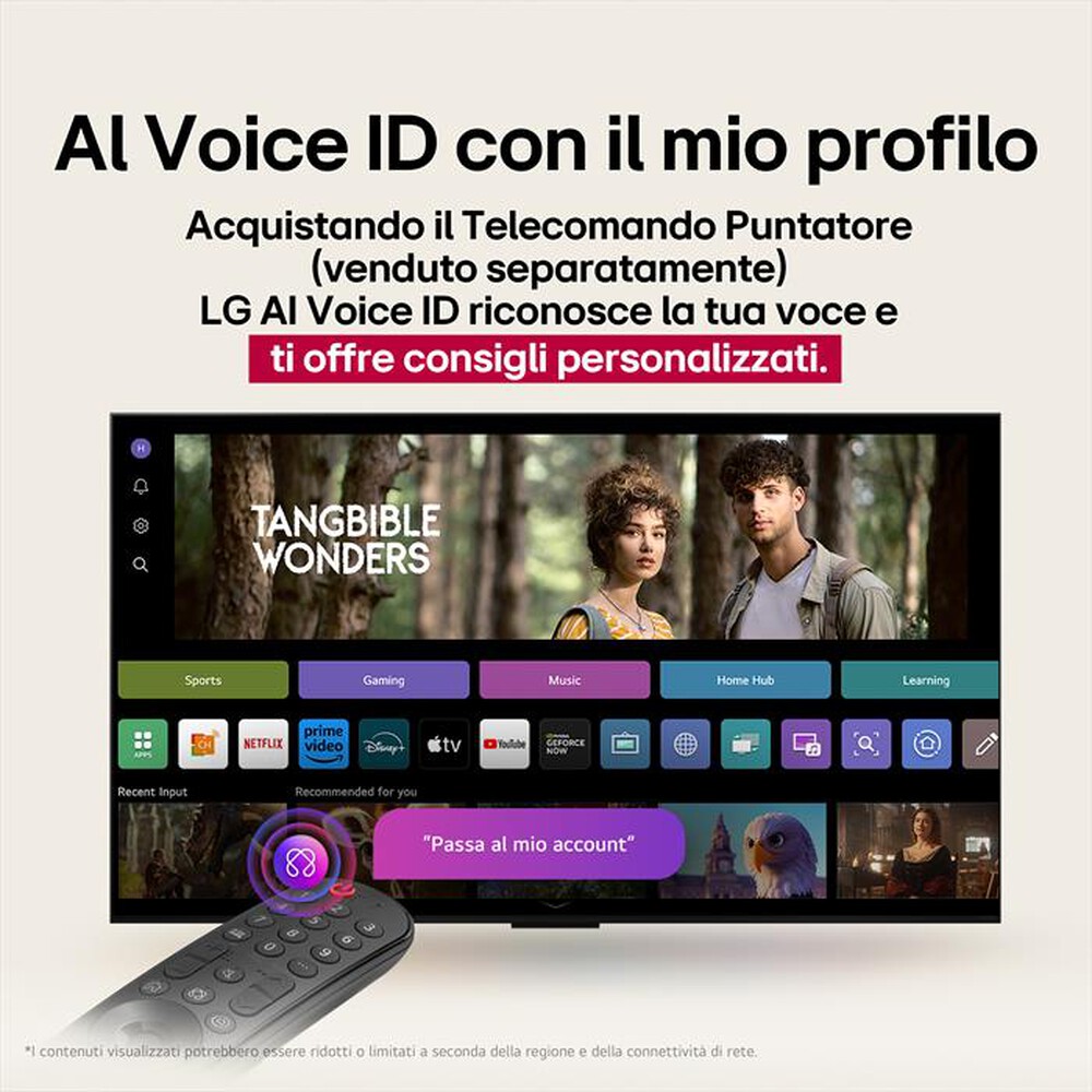 Immagine del prodotto LG - Smart TV LED UHD 4K 50" WEBOS AI 50UA74006LB-Blu