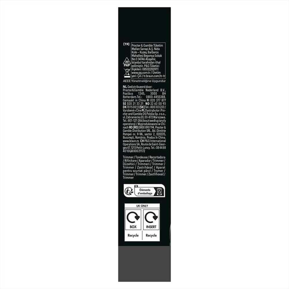 Immagine del prodotto BRAUN - BRAUN PRECISION EN20 GRIGIO-GRIGIO