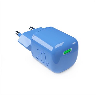 PURO - Caricatore da rete PUFCMTCUSBC20WGBLUE-Blu