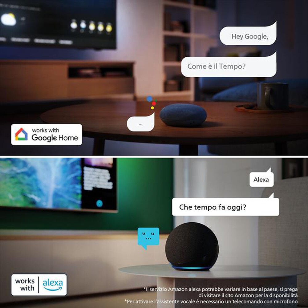 Immagine del prodotto PHILIPS - Smart TV Ambilight LED 4K 43" 43PUS8010-Black