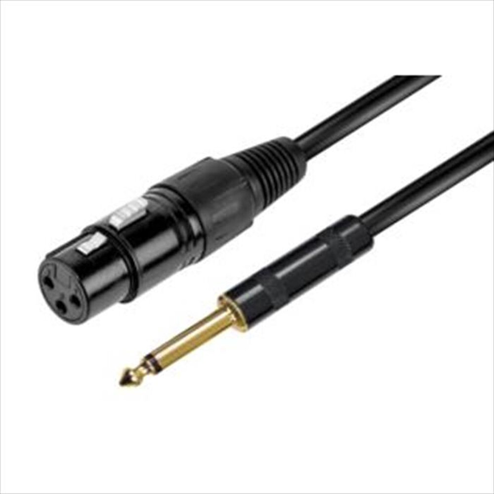 Immagine del prodotto RIDEM - Cavo microfonico professionale RDMC76-Nero