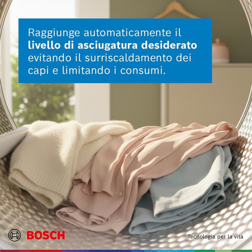 Immagine del prodotto BOSCH - Asciugatrice Serie 6 WQG233D1II 8Kg Classe C-Bianco