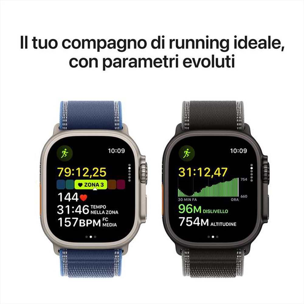Immagine del prodotto APPLE - Watch Ultra 3 GPS + Cellular 49mm Titanio Nero-Milanese Titanio Nero - S
