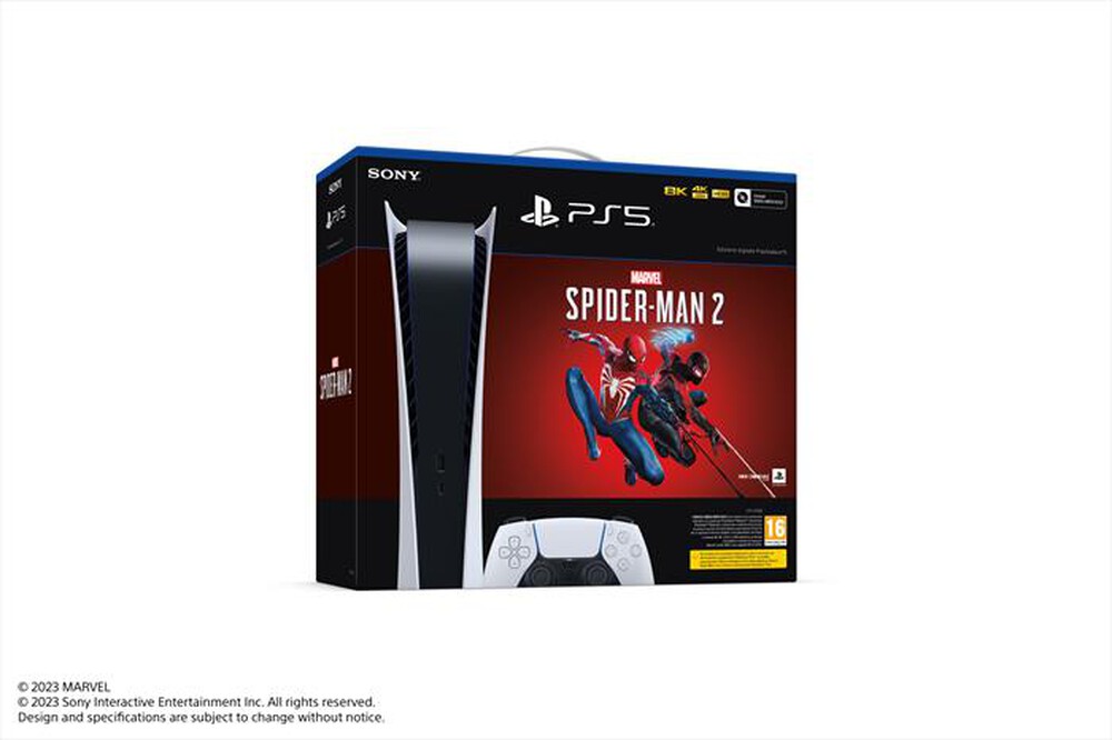 Immagine del prodotto SONY COMPUTER - BUNDLE SPIDER-MAN 2 VCH/PS5 DIGI C/ITA