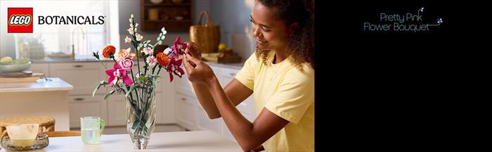 Immagine del prodotto LEGO - BOTANICALS Bouquet di fiori rosa 10342