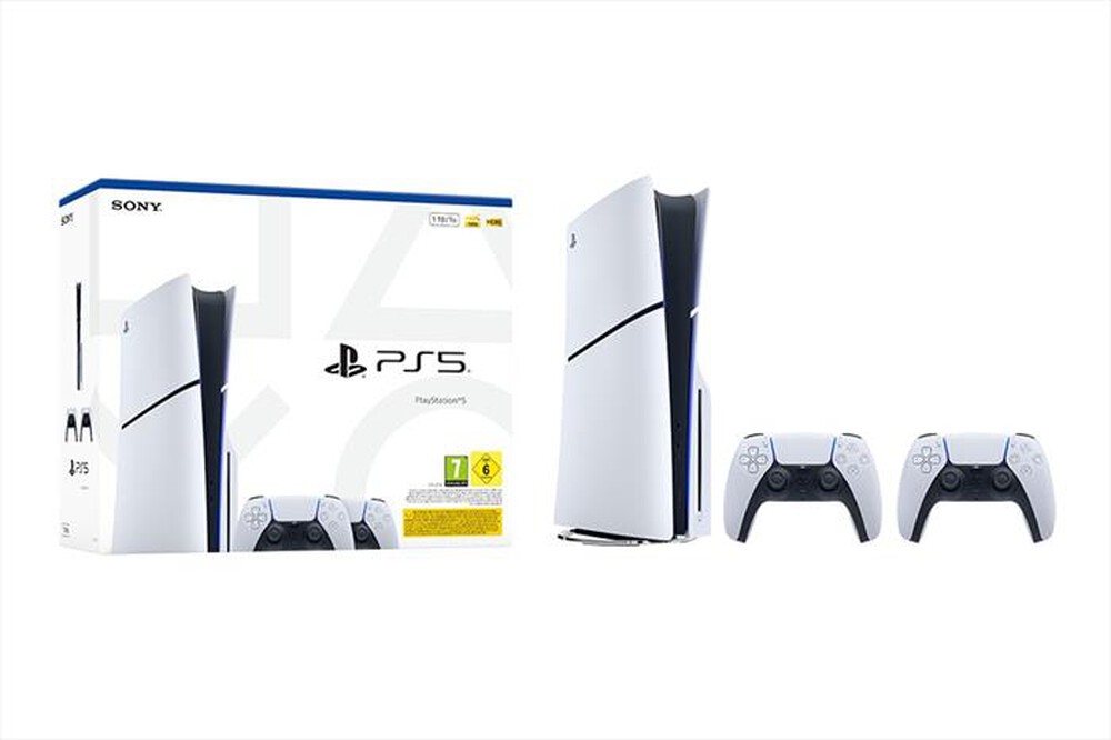 Immagine del prodotto SONY COMPUTER - BUNDLE CONSOLE PLAYSTATION&reg;5 1 TB - DUE CONTROLLER-Nd
