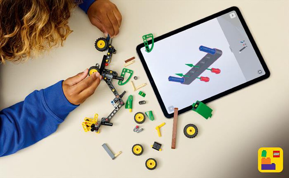 Immagine del prodotto LEGO - TECHNIC Mietitrebbia gommato John Deere - 42218-Multicolore