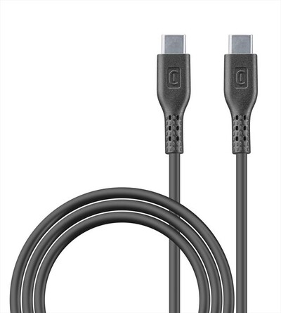 CELLULARLINE - Cavo 5A da USB-C a USB-C da 200 cm-Nero