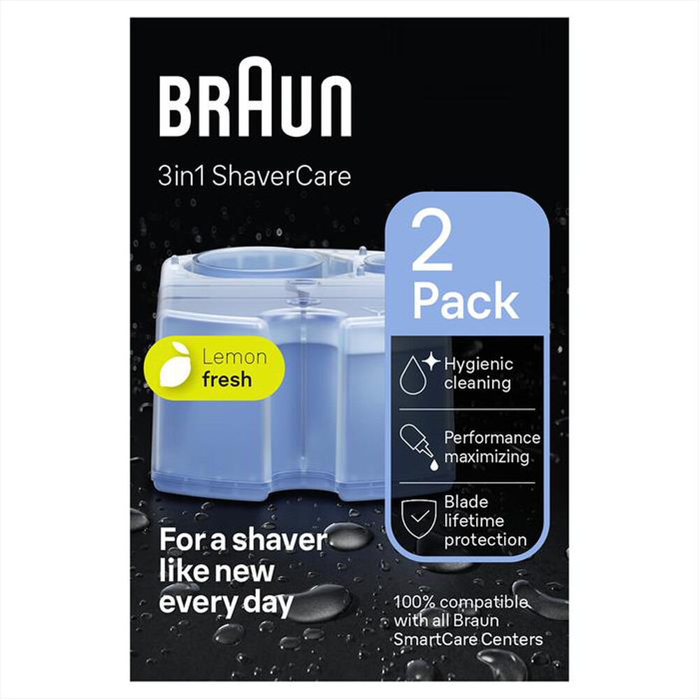 Immagine del prodotto BRAUN - SHAVERCARE CARTUCCE DI RICARICA-Trasparente