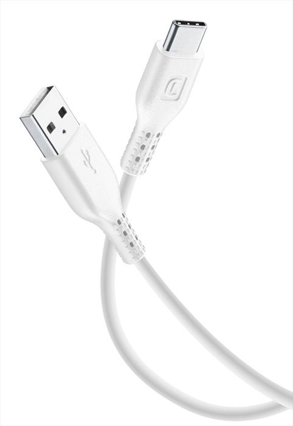 CELLULARLINE - USBDATA06USBCW Cavo Dati USB-60 cm-Bianco