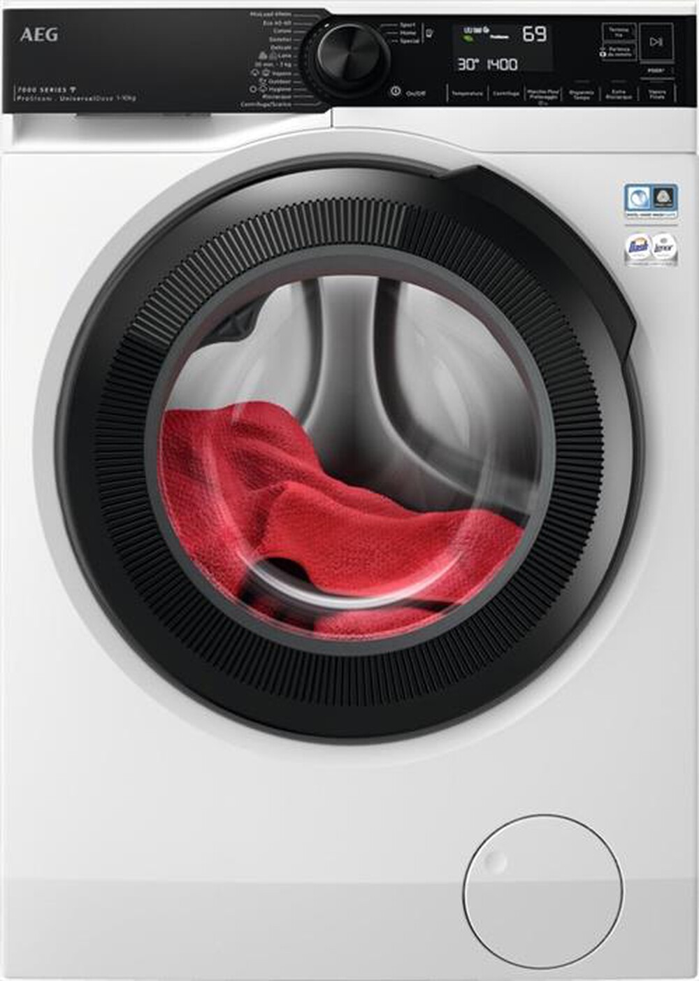 Immagine del prodotto AEG - Lavatrice LR7H14ABY 10 Kg Classe A-Bianco/obl&ograve; nero