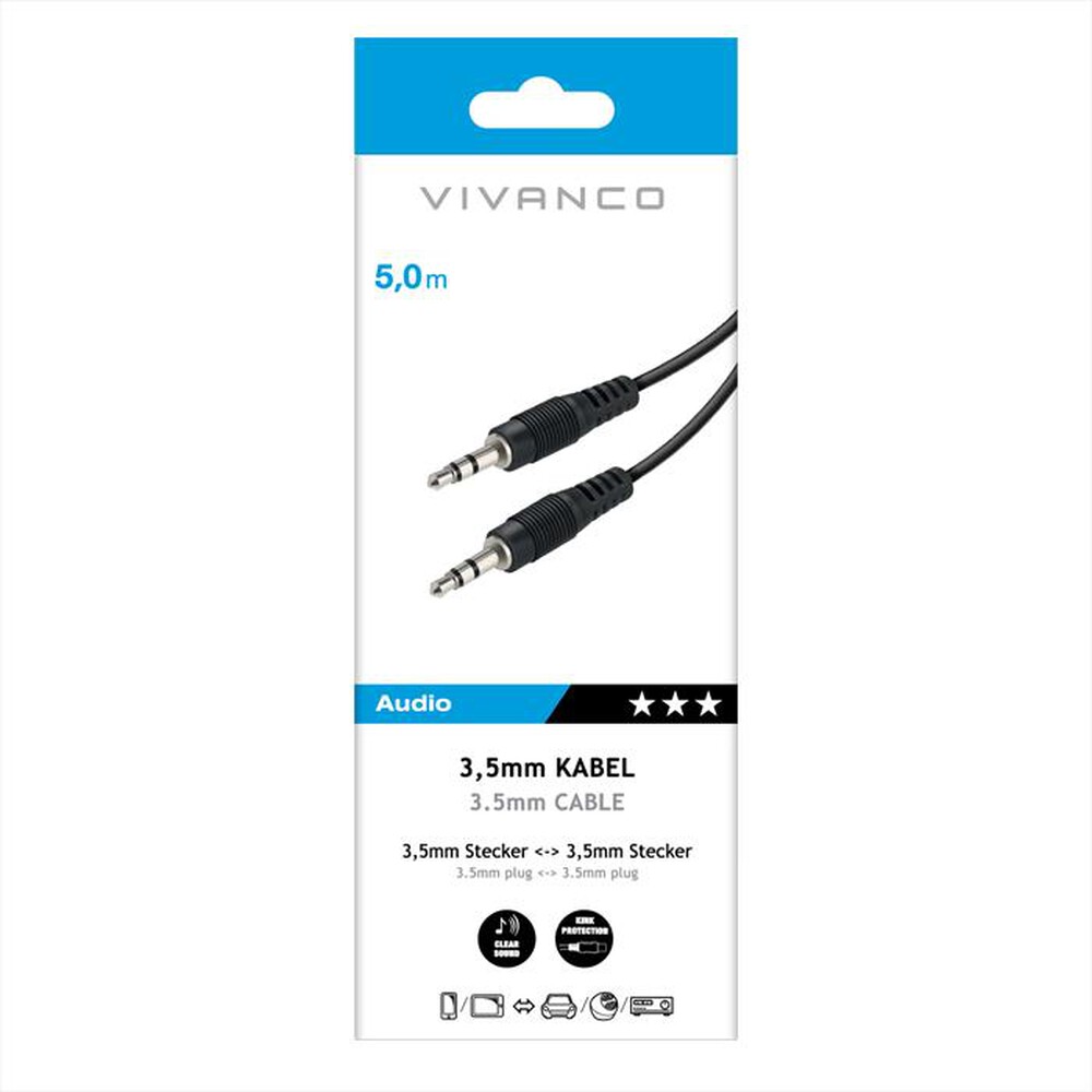 Immagine del prodotto SBS - Audio connection 5,0m-Nero