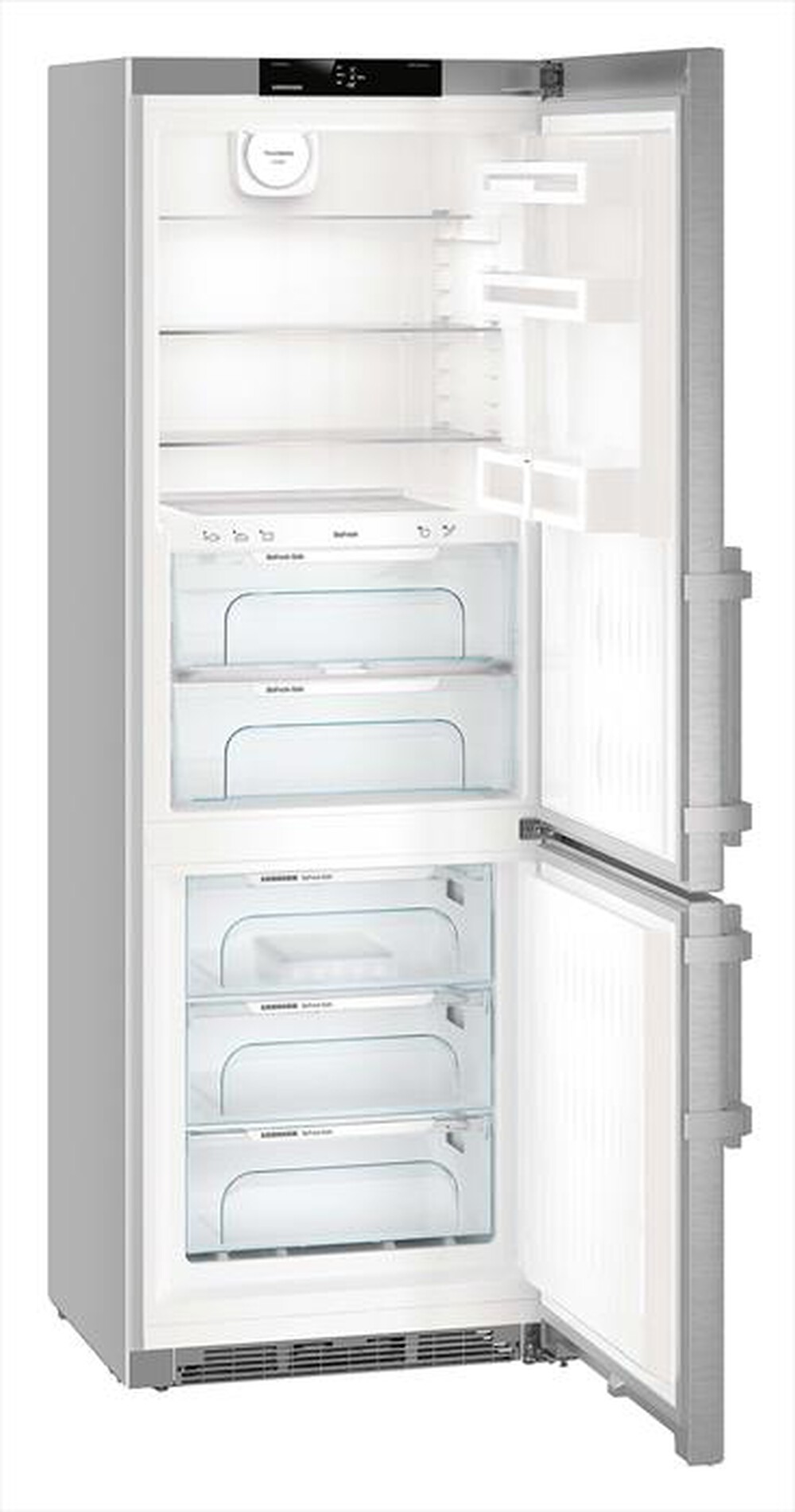 Immagine del prodotto LIEBHERR - Frigorifero combinato CBNEF 5735-21 Classe D 434lt-Acciaio