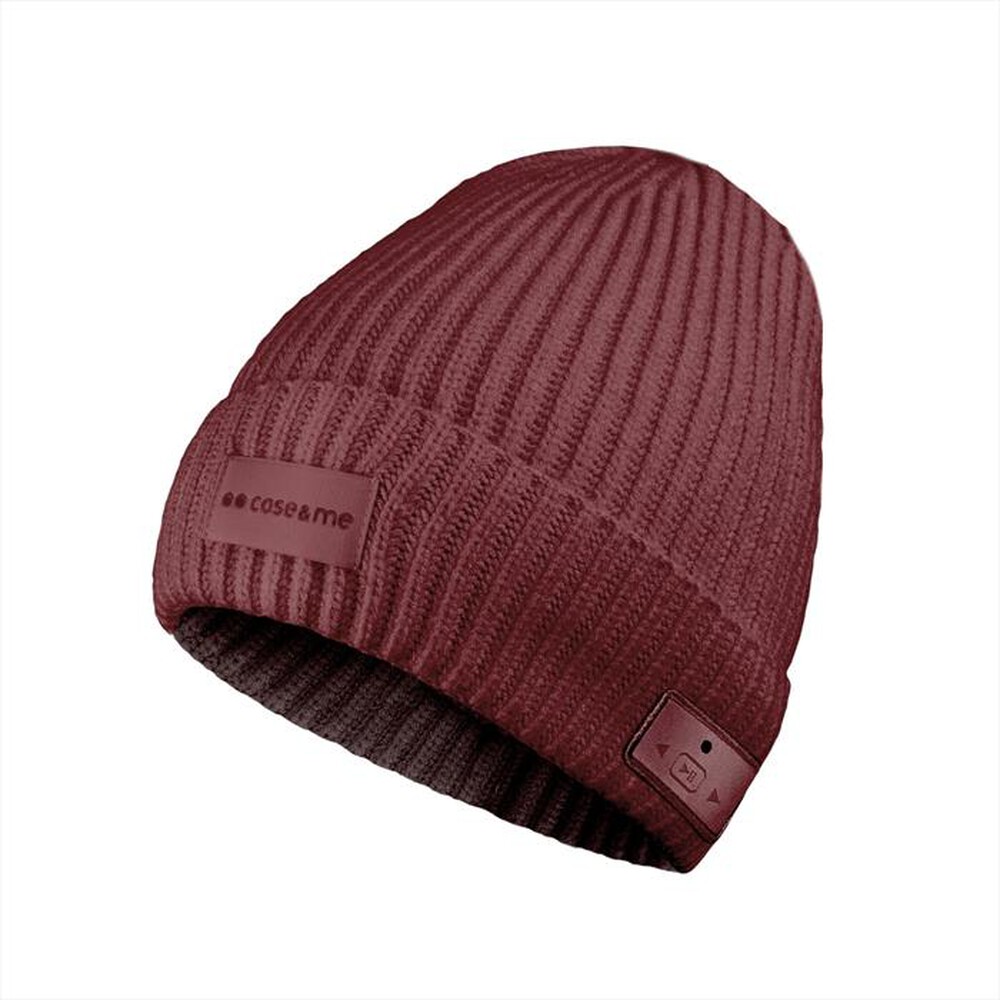 CASEME - Cappello invernale Bluetooth con musica-Marrone