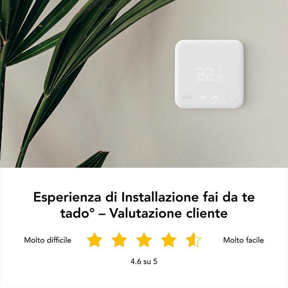 Immagine del prodotto TADO - TERMOSTATO SMART KIT V3+ E 1 VALVOLA BASIC-Bianco