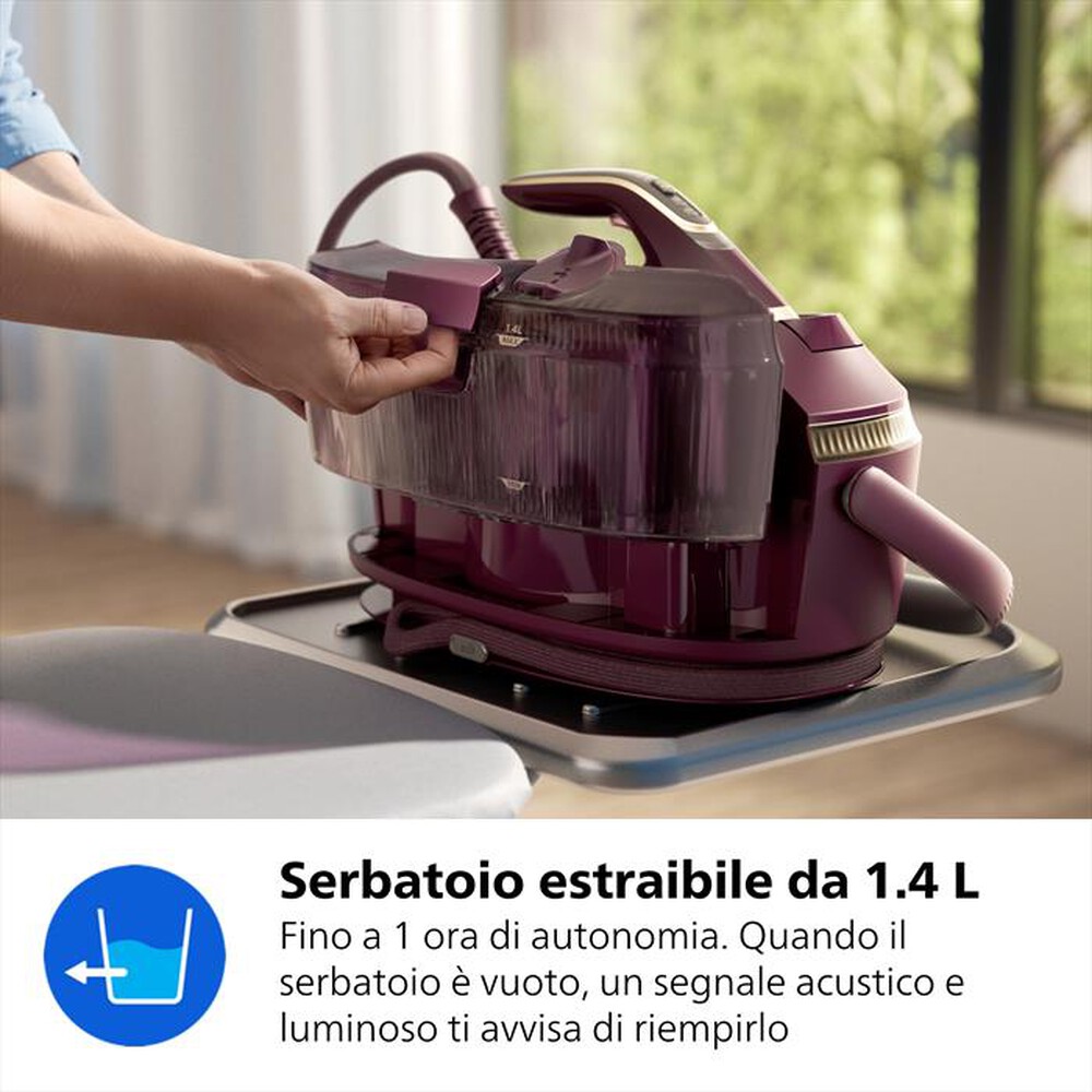 Immagine del prodotto PHILIPS - Sistema stirante PERFECTCARE SERIE 8000 PSG8200/80-Grigio/Oro