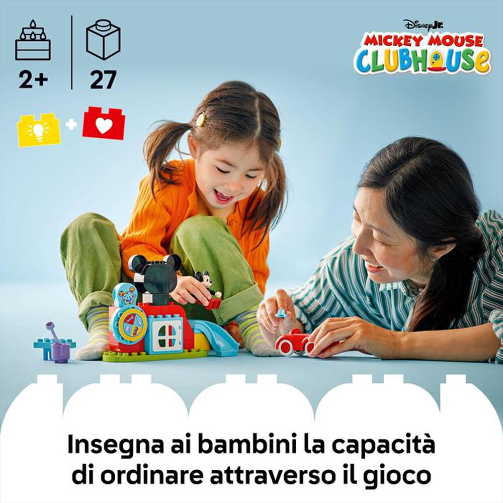 Immagine del prodotto LEGO - DUPLO DISNEY TM La casa e l&rsquo;auto di Topolino 10454