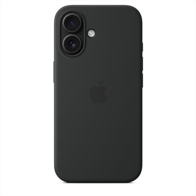 APPLE - Custodia MagSafe in silicone per iPhone 16-Nero