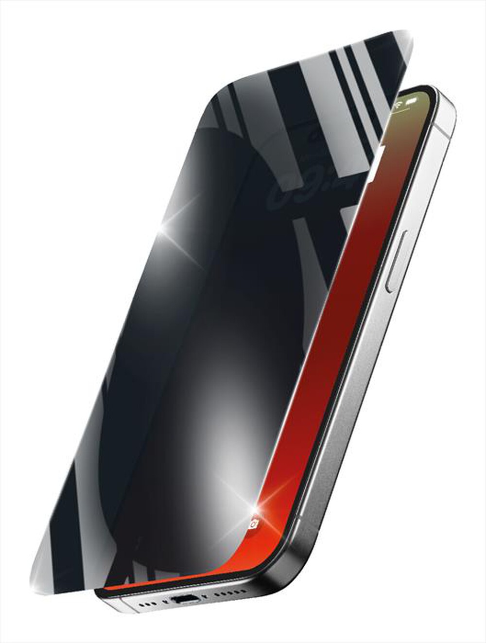 Immagine del prodotto CELLULARLINE - Vetro temperato con filtro privacy iPhone 16 Plus-Trasparente