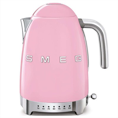 SMEG - Bollitore a pi&ugrave; Temperature 50's Style &ndash; KLF04PKEU-ROSA
