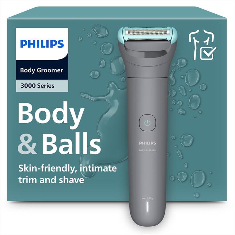 Immagine del prodotto PHILIPS - Tagliacapelli SERIE 3000 BG3485/15-grigio medio