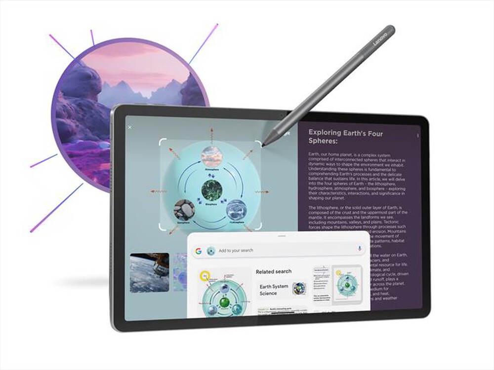 Immagine del prodotto LENOVO - Tablet IDEA TAB 8GB 128GB WiFi Tab Pen + Keyboard-Luna Grey