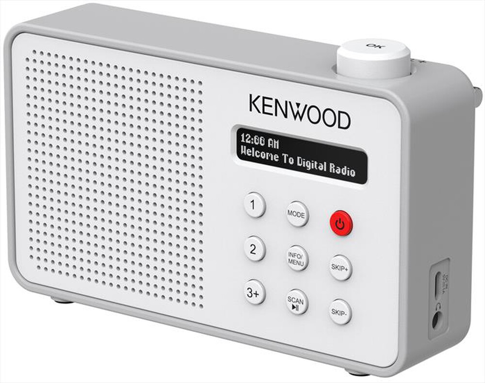 Immagine del prodotto KENWOOD - Radio DAB+ portatile CR-M25DAB-Bianco