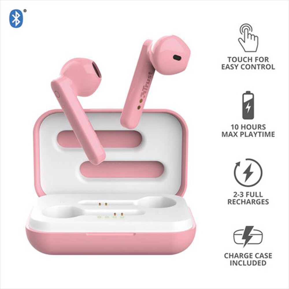Immagine del prodotto TRUST - PRIMO TOUCH BT EARPHONES PINK - Pink