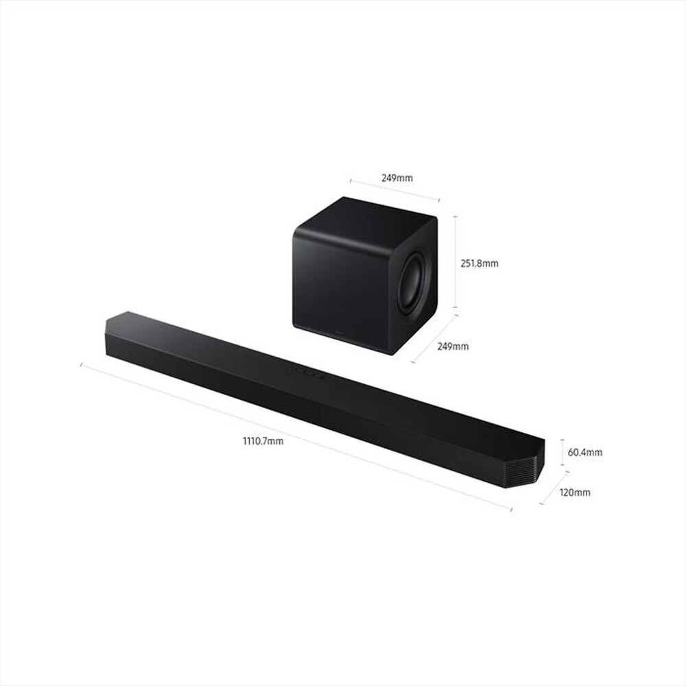 Immagine del prodotto SAMSUNG - Soundbar HW-Q800F/ZF-Black