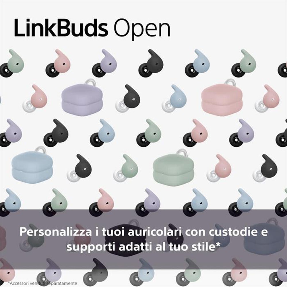 Immagine del prodotto SONY - Cover per custodia di ricarica Sony LinkBuds Open-Nero