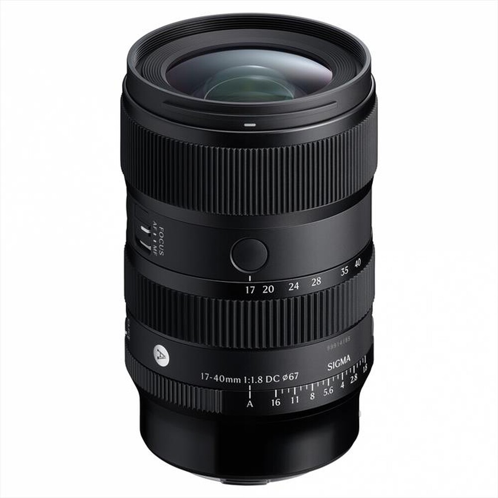Immagine del prodotto SIGMA - Obiettivo zoom 17-40/1.8 (A) DC FUJI X-MOUNT-Nero