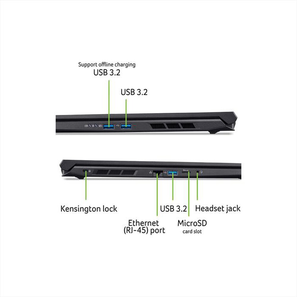 Immagine del prodotto ACER - Notebook gaming NITRO V 16 AI ANV16-42-R5C9 16"-Nero