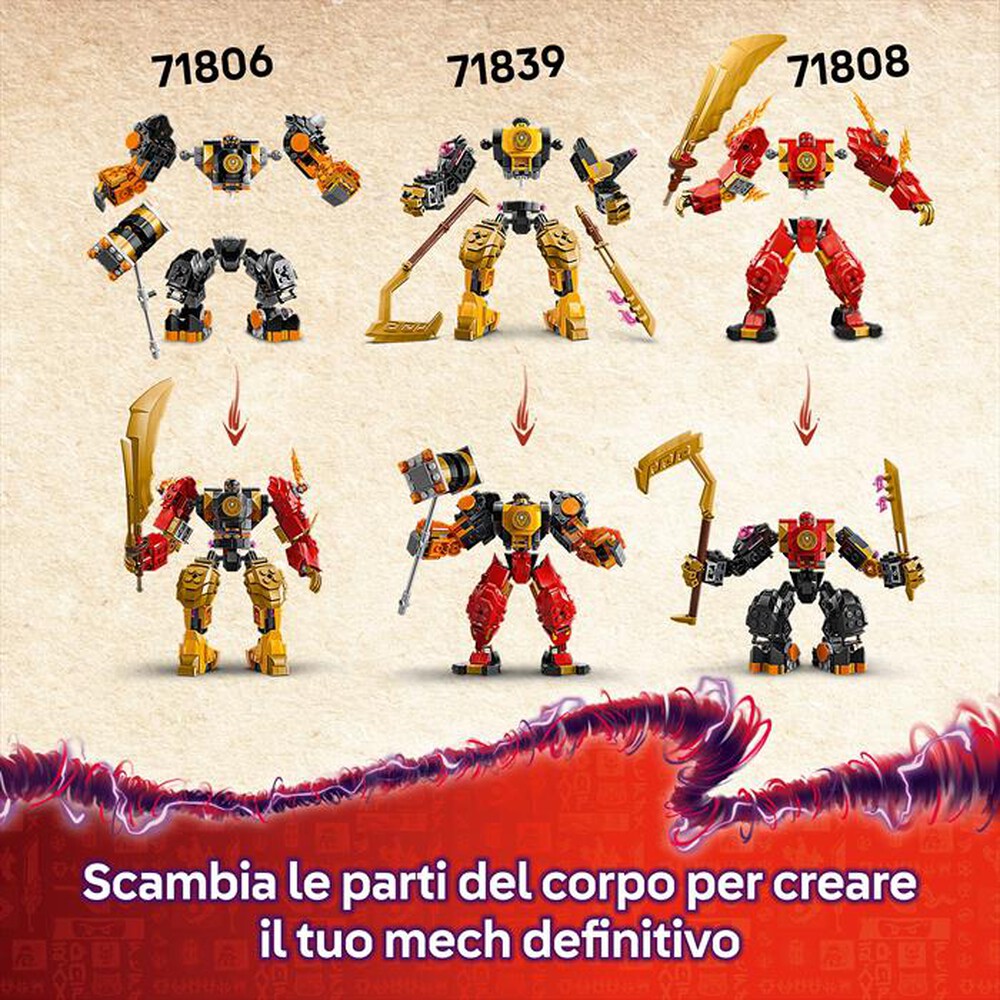 Immagine del prodotto LEGO - NINJAGO Battle Mech Spinjitzu di Arin 71839