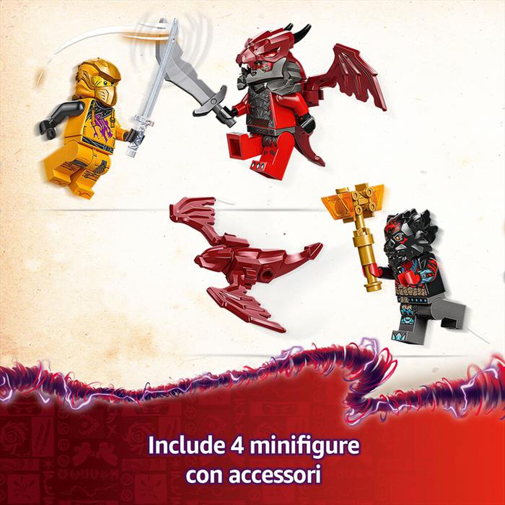 Immagine del prodotto LEGO - NINJAGO Jet Super Storm di Ras e Arin 71833