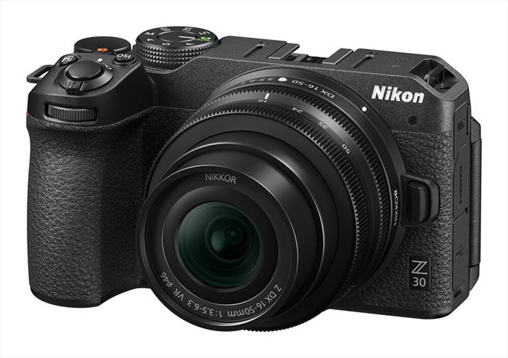 Immagine del prodotto NIKON - Fotocamera Z30+Z DX 16-50VR+ SD 64GB-Black