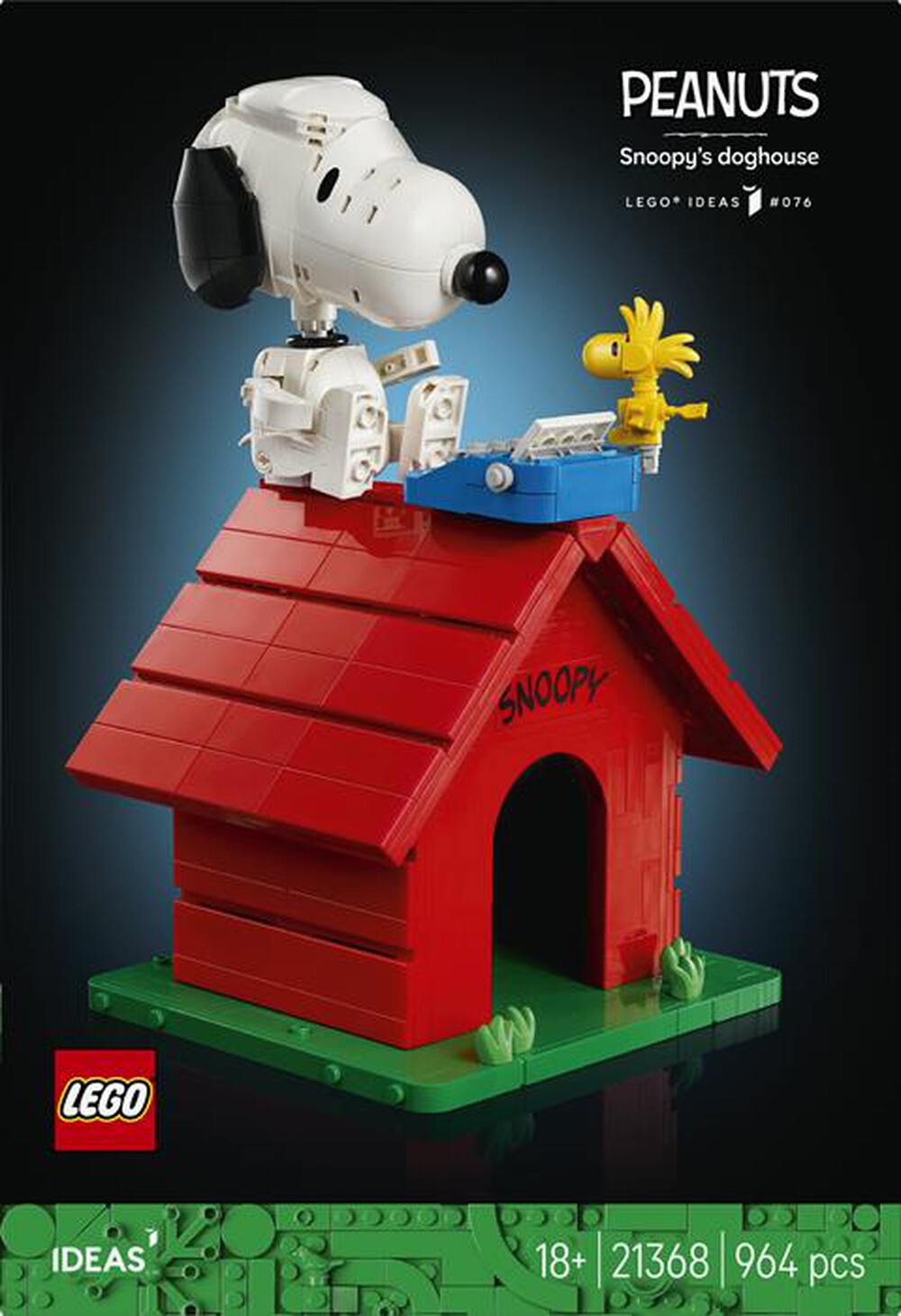 Immagine del prodotto LEGO - IDEAS Peanuts: la cuccia di Snoopy - 21368