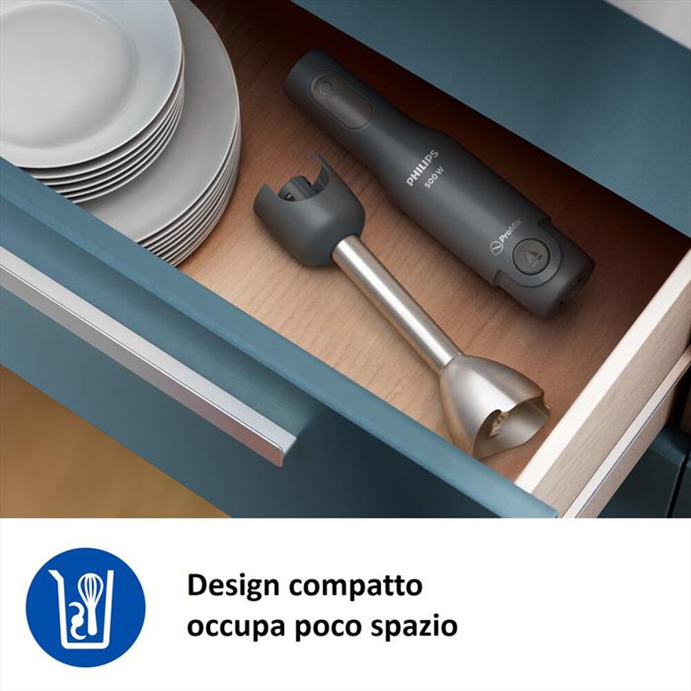 Immagine del prodotto PHILIPS - Frullatore ad immersione SERIE 1000 HR2522/00-Nero