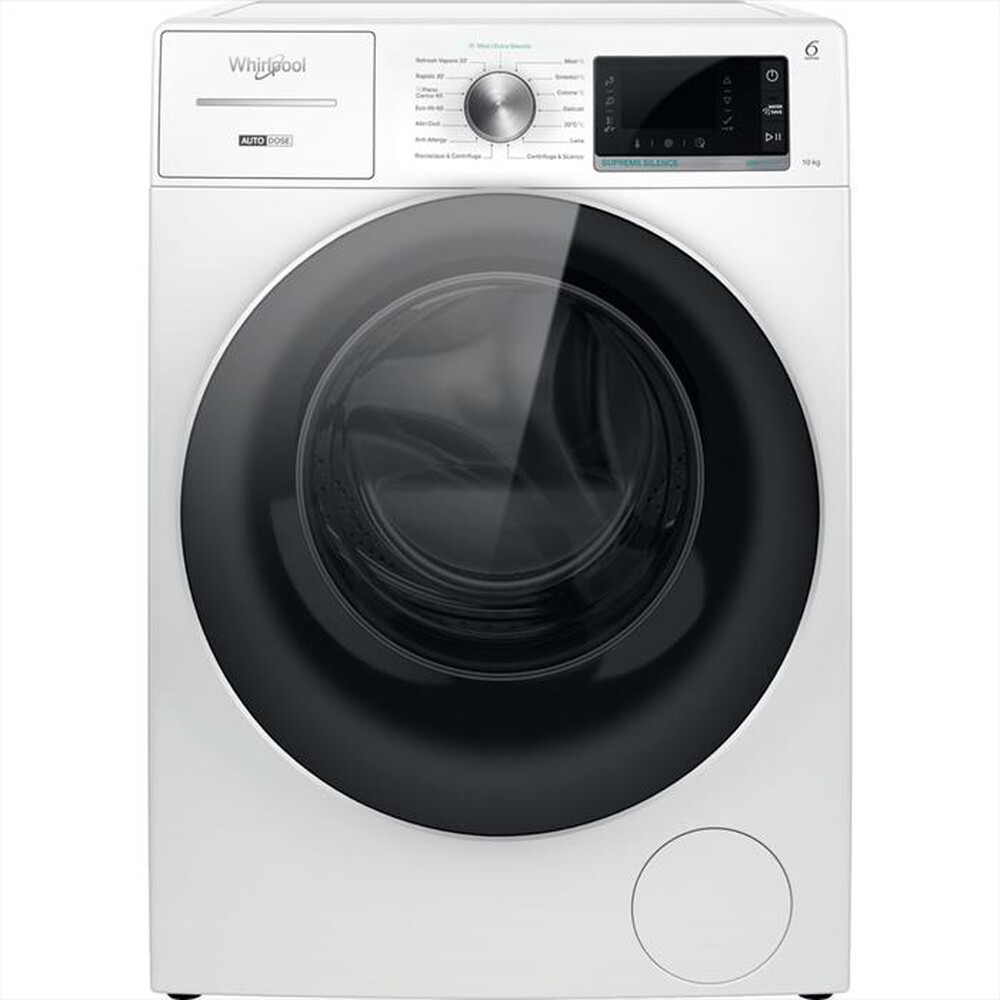 Immagine del prodotto WHIRLPOOL - Lavatrice SUPREME SILENCE W8 W046WR IT 10 Kg - A-Bianco