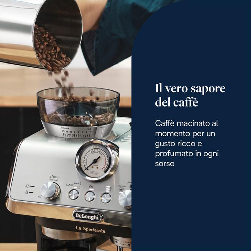 Immagine del prodotto DE LONGHI - Macchina da caff&egrave; LA SPECIALISTA ARTE EC9155.MB-Metal Black
